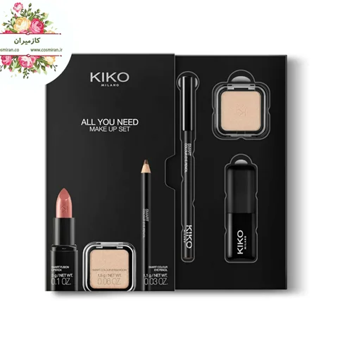 ست آرایشی All you need رژ لب، سایه چشم و مدادچشم کیکو ایتالیا