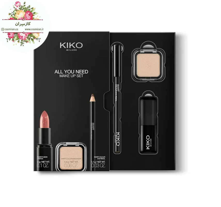 ست آرایشی All you need رژ لب، سایه چشم و مدادچشم کیکو ایتالیا