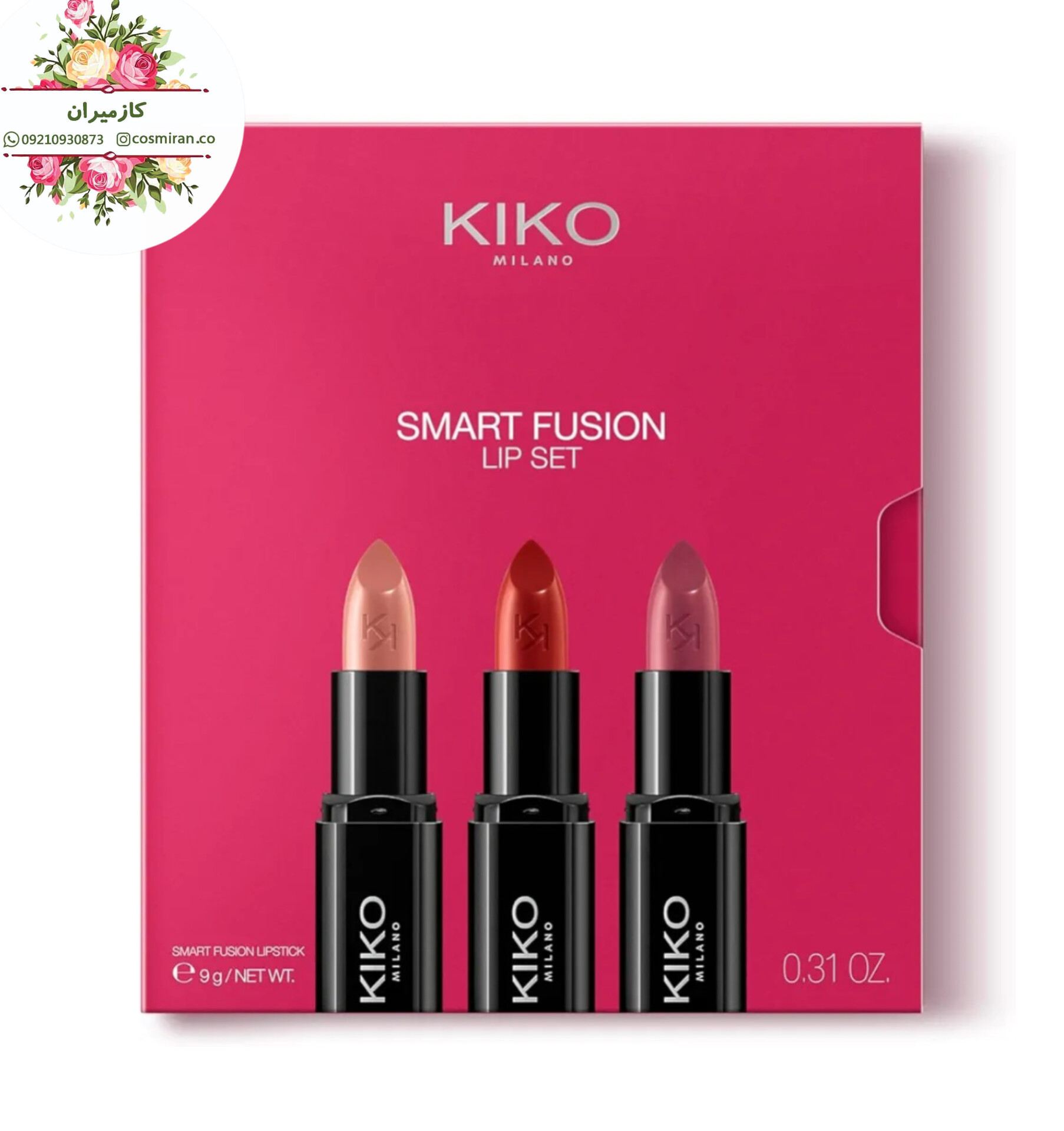 ست رژلب های اسمارت فیوژن کیکو ایتالیا