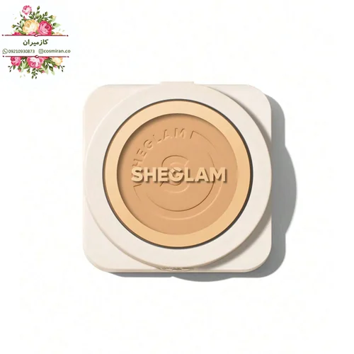 پنکک (کرمپودر پودری) با پوشش بالا Skin-Focus برند شیگلم رنگ Nude
