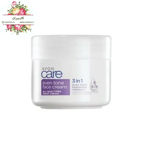 کرم شب ضدلک با ویتامین c ایون تن ۳ در ۱ آون