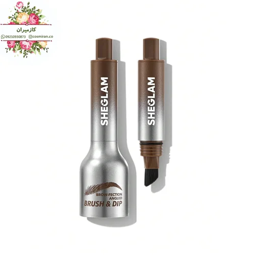 برس میکروبلیدینگ ابرو زاویهدار برند شیگلم رنگ TAUPE